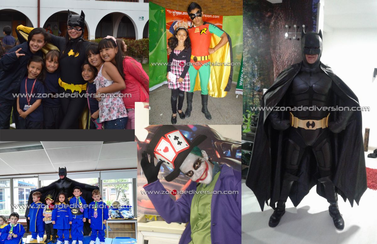 fiestas superheroes batman bogota medellin villavicencio ibague chia recreacionistas animacion recreacion eventos bogota