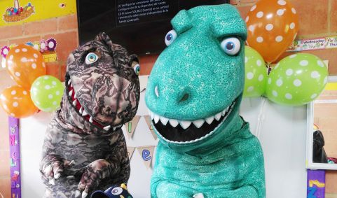 fiestas con dinosaurios bogota eventos recreacion recreacionistas