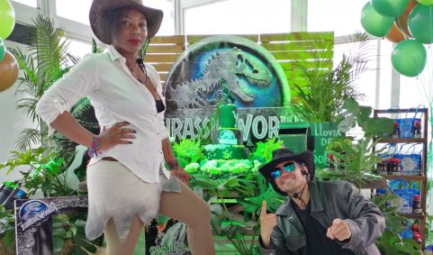 fiestas infantiles dinosaurios tiranosaurio bogota eventos