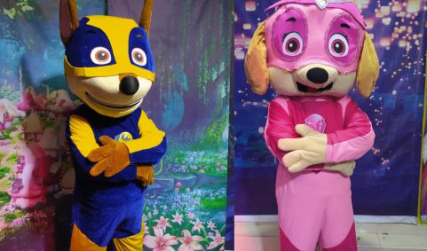 recreacionistas paw patrol bogota fiestas infantiles cumpleaños personajes para niños mighty pups