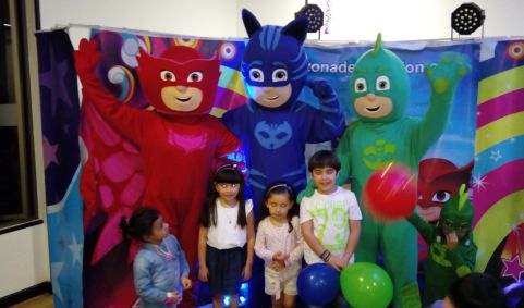 pj masks heroes en pijamas bogota eventos animacion recreacion bogota piñatas cumpleaños
