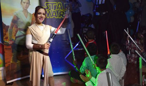 star wars rey personajes fiestas eventos bogota
