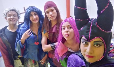 show descendientes bogota recreacion fiestas infantiles eventos mal evie uma malefica recreacionistas