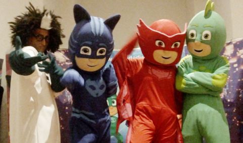 show heroes en pijamas bogota pj mask recreacion animacion bogota