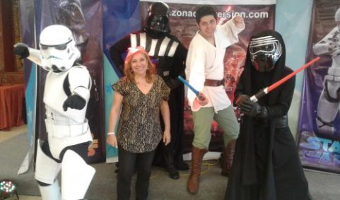 star wars bogota recreacion recreacionistas animacion cumpleaños niños personajes eventos